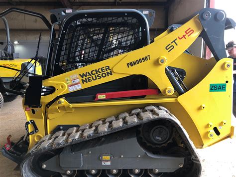 wacker skid steer review|wacker neuson st45 for sale.